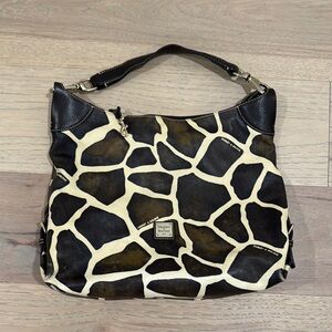 Dooney & Bourke Giraffe Print Shoulder Bag